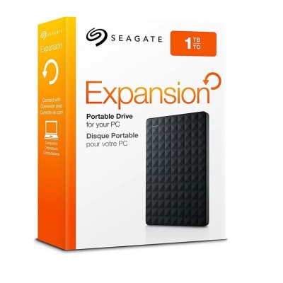 1 TB EXTERNAL/2.5"/ SEAGATE EXPANSION /3EEAP1-570 USB 2.0+USB 3.0/BLACK