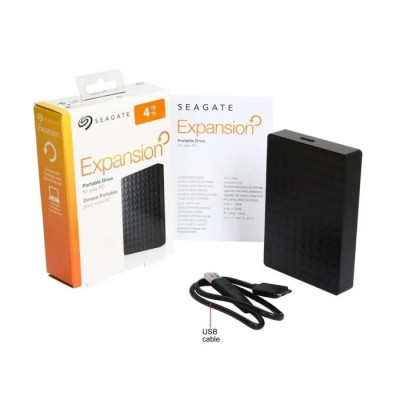 4 TB EXTERNAL/2.5"/ SEAGATE EXPANSION /3EEAP4-570 USB 2.0+USB 3.0/BLACK