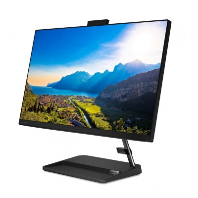 LENOVO AIO 3 24ITL6  BLACK I3-1115G4  /HDD 1TB/RAM 4GB DDR4/23.8" INCH P/N  F0G0016HLK